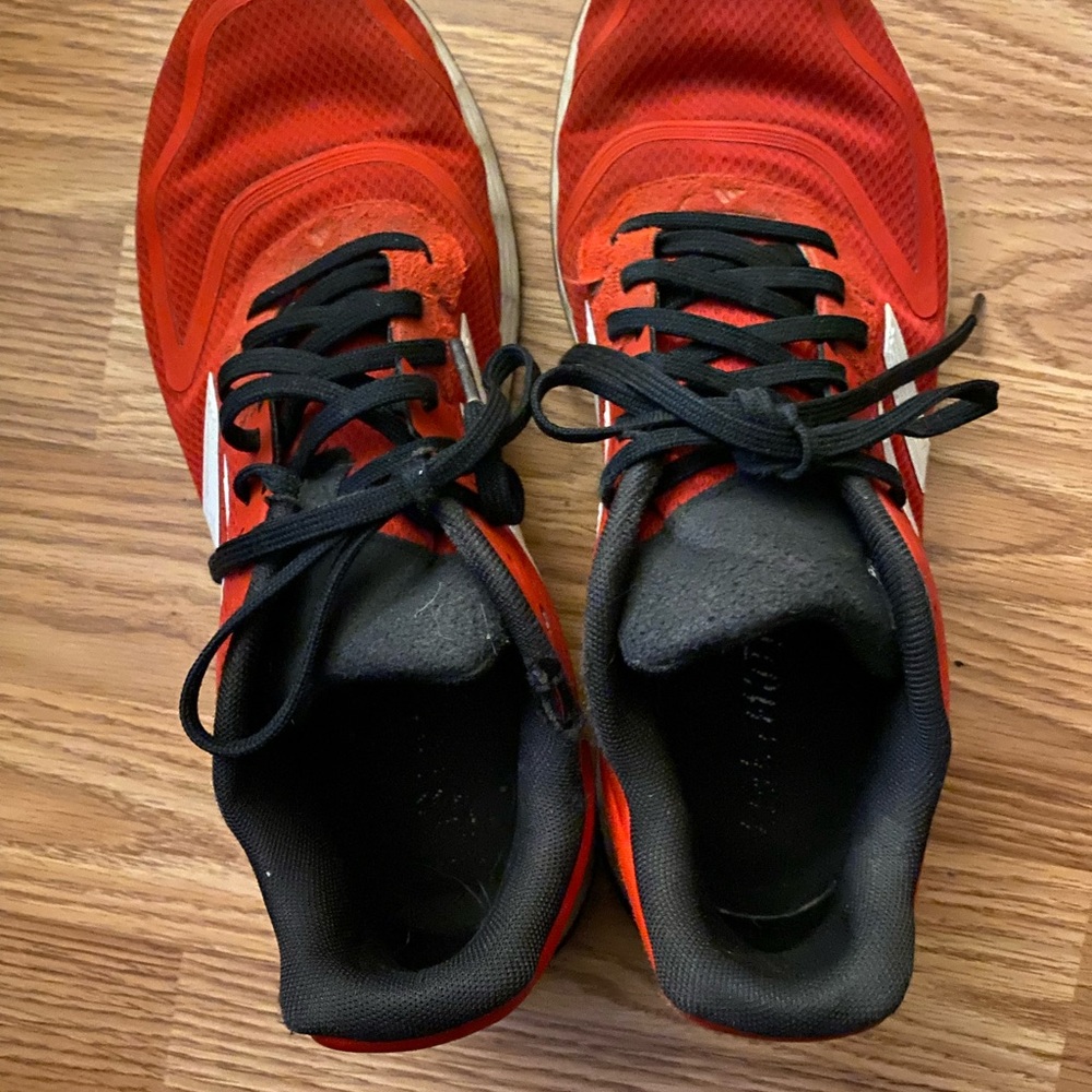 Adidas Red Athletic Sneaker: Size 6.5